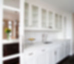 Thumbnail: Uptown White cabinets and glass doors