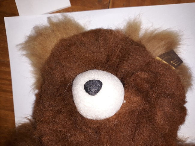 Thumbnail: Alpaca Fur Teddy Bear 13"