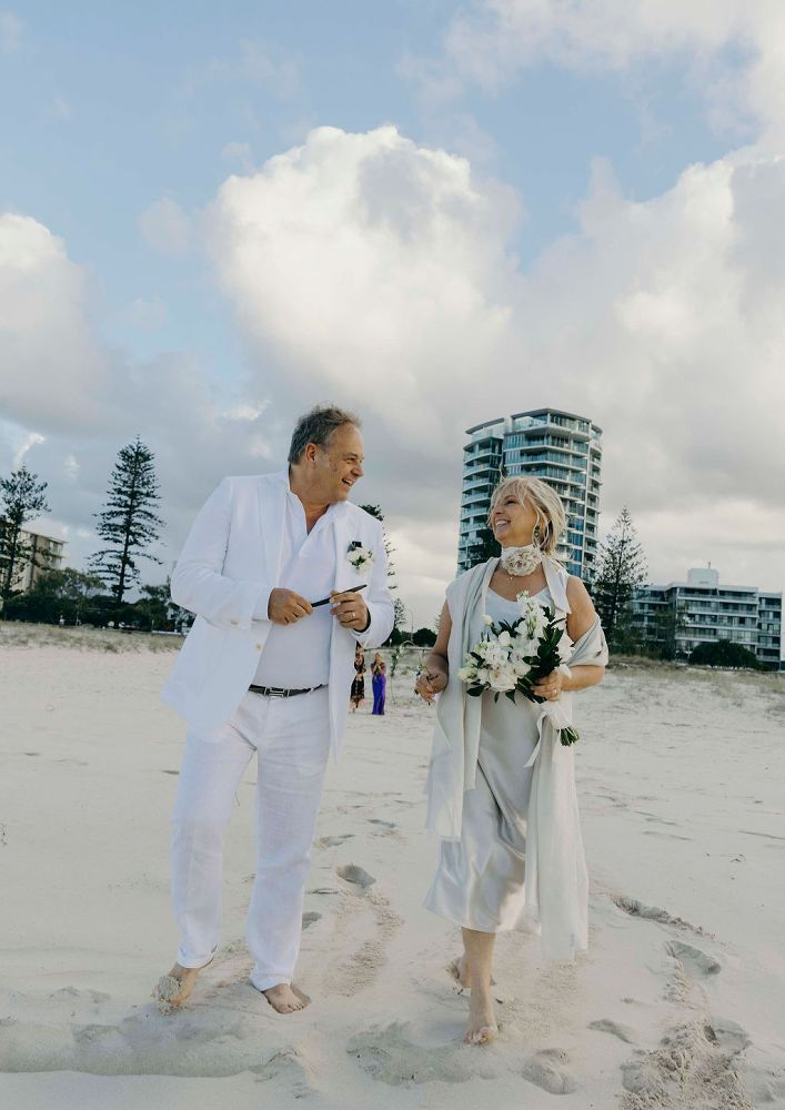 Gold Coast beach elopement with Ceremonies by Sacha
