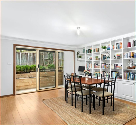 Paint your dining room today for a clean & fresh new look & feel. Even your in-built storage will become a showcase of the things you love...just add some paint & away you go.