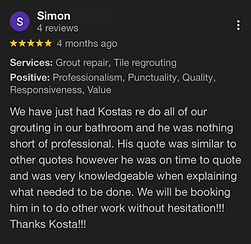 google review from client
