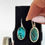 Thumbnail: Chrysocolla/Malachite Earrings