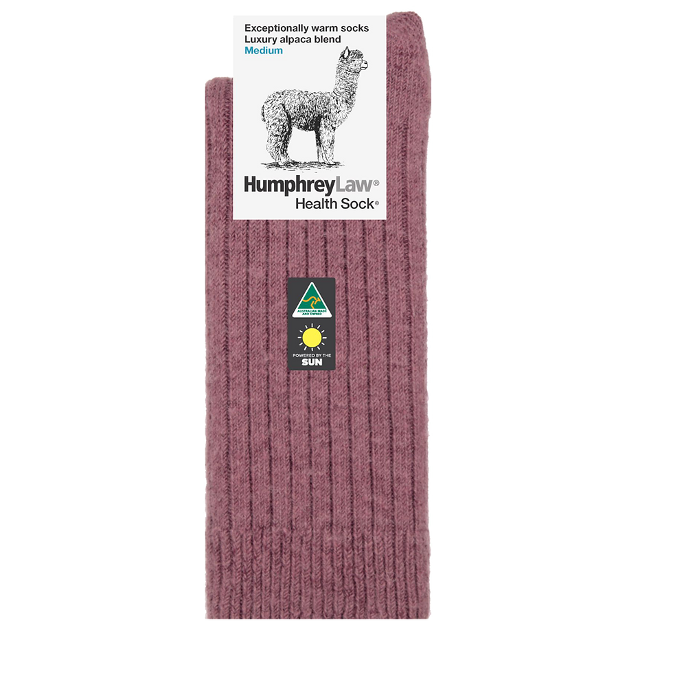 Thumbnail: Alpaca Health Sock - Dark Colours