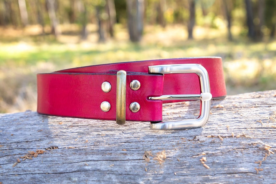 Thumbnail: Leather Belt - 38mm wide