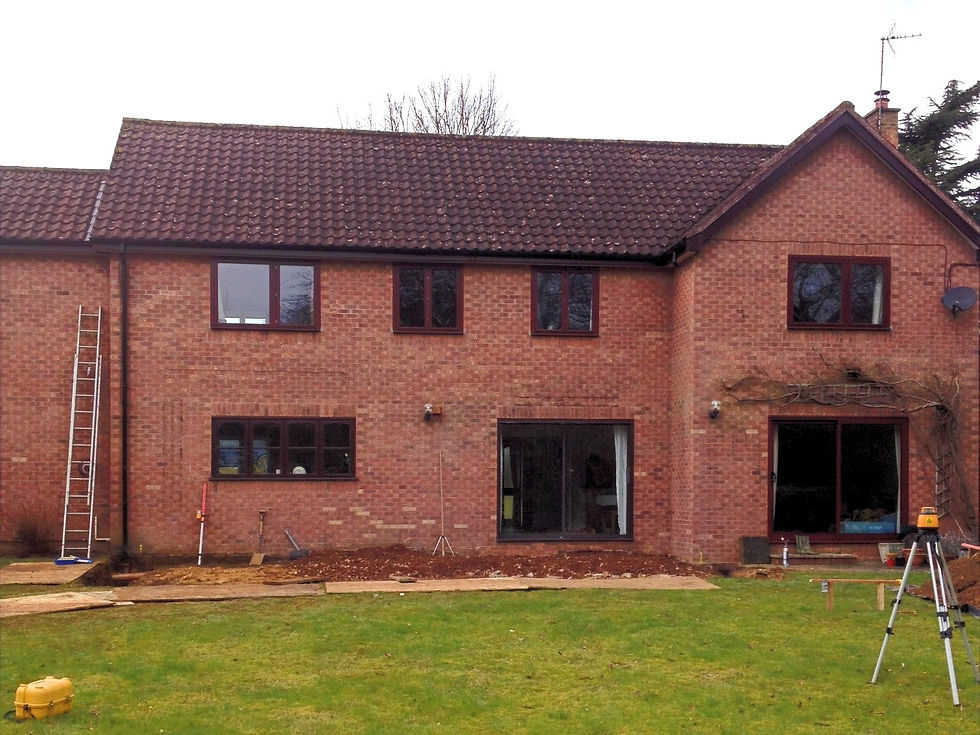 Single Storey Extension and Alterations - Preparations for extension