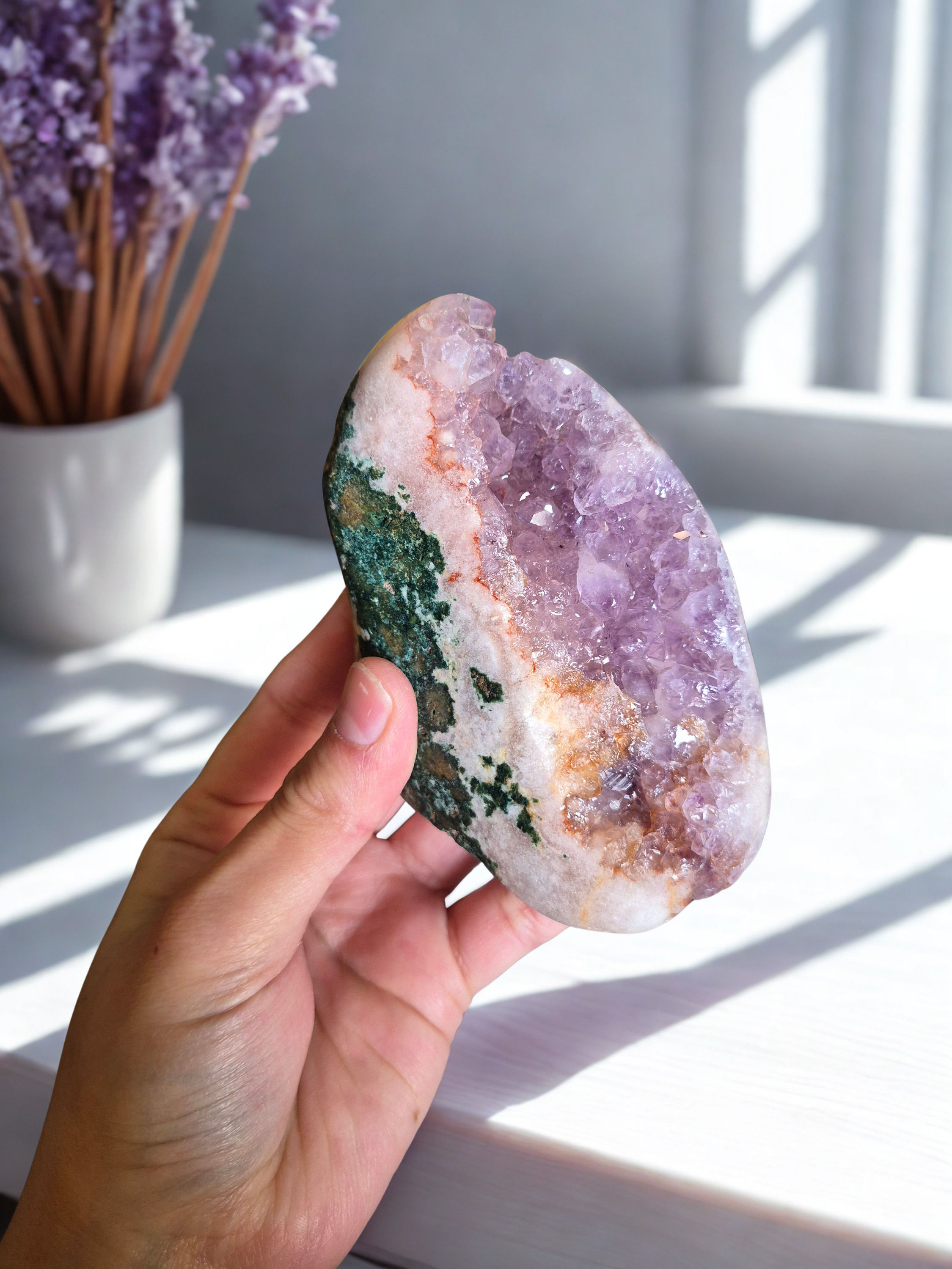 Pink Amethyst Freeform