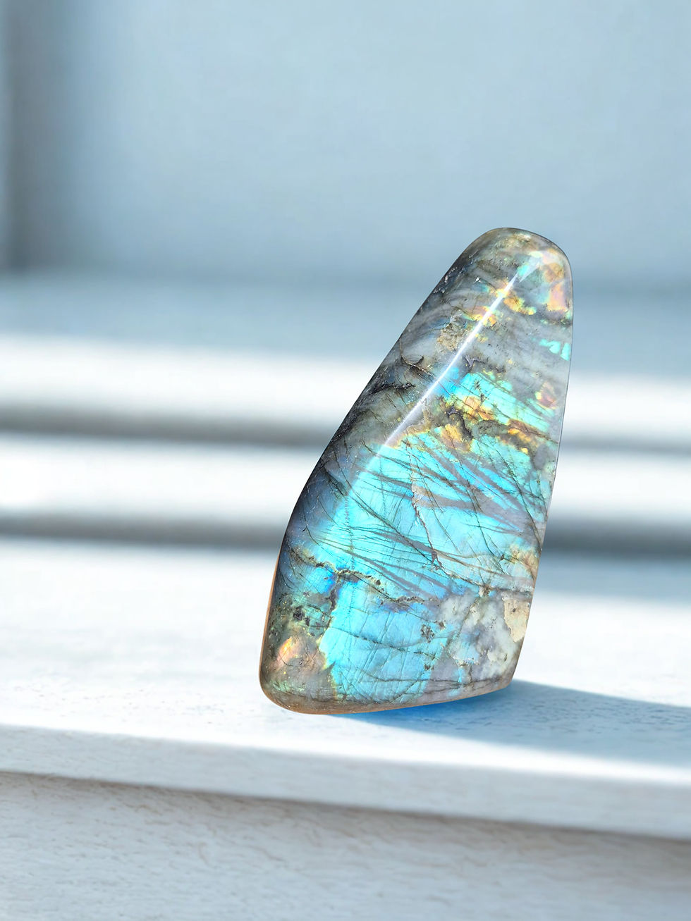 Thumbnail: Labradorite Free Form (Blue & Green)