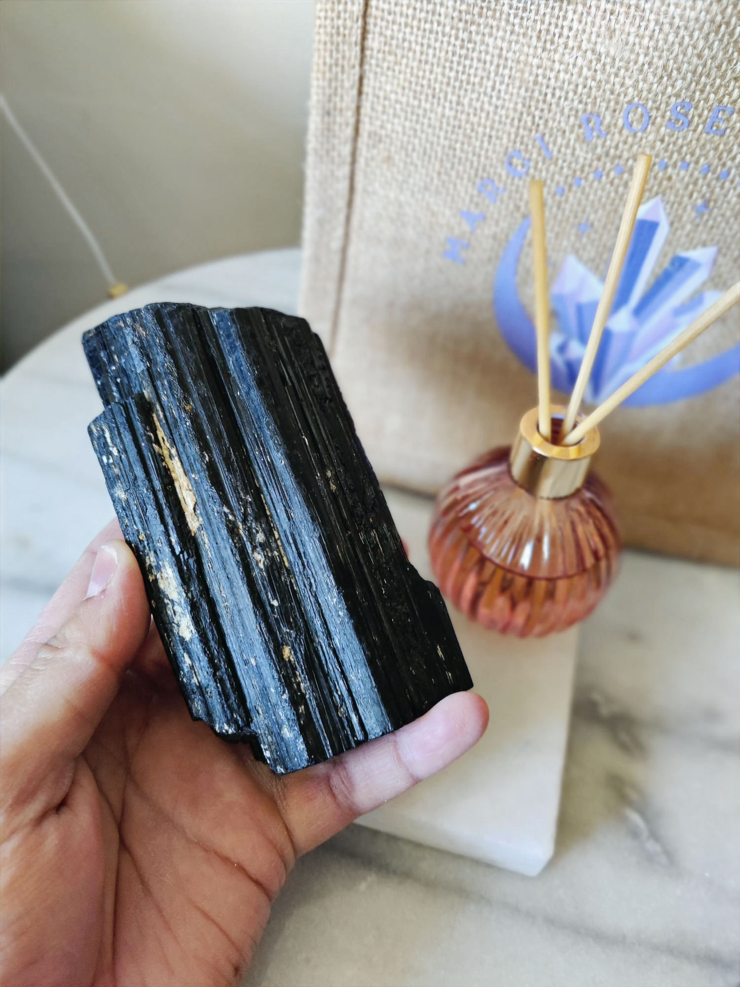 Raw Tourmaline Tower