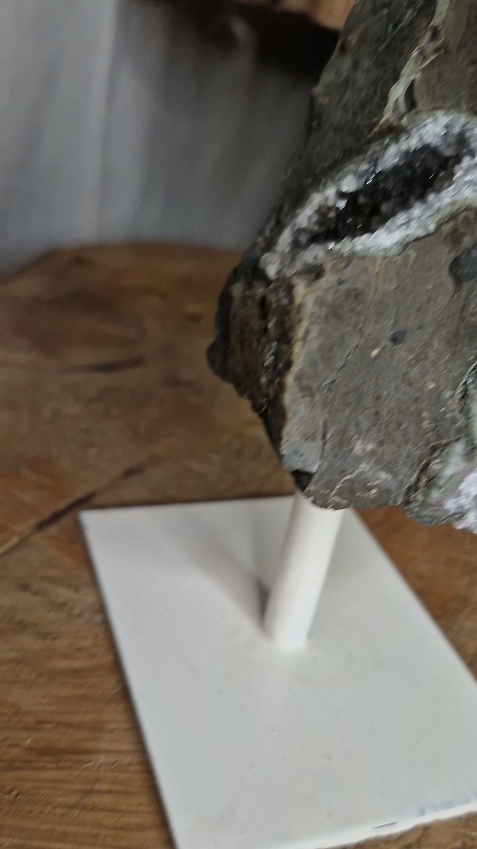 Thumbnail: Rainbow Amethyst Cut Base on Stand