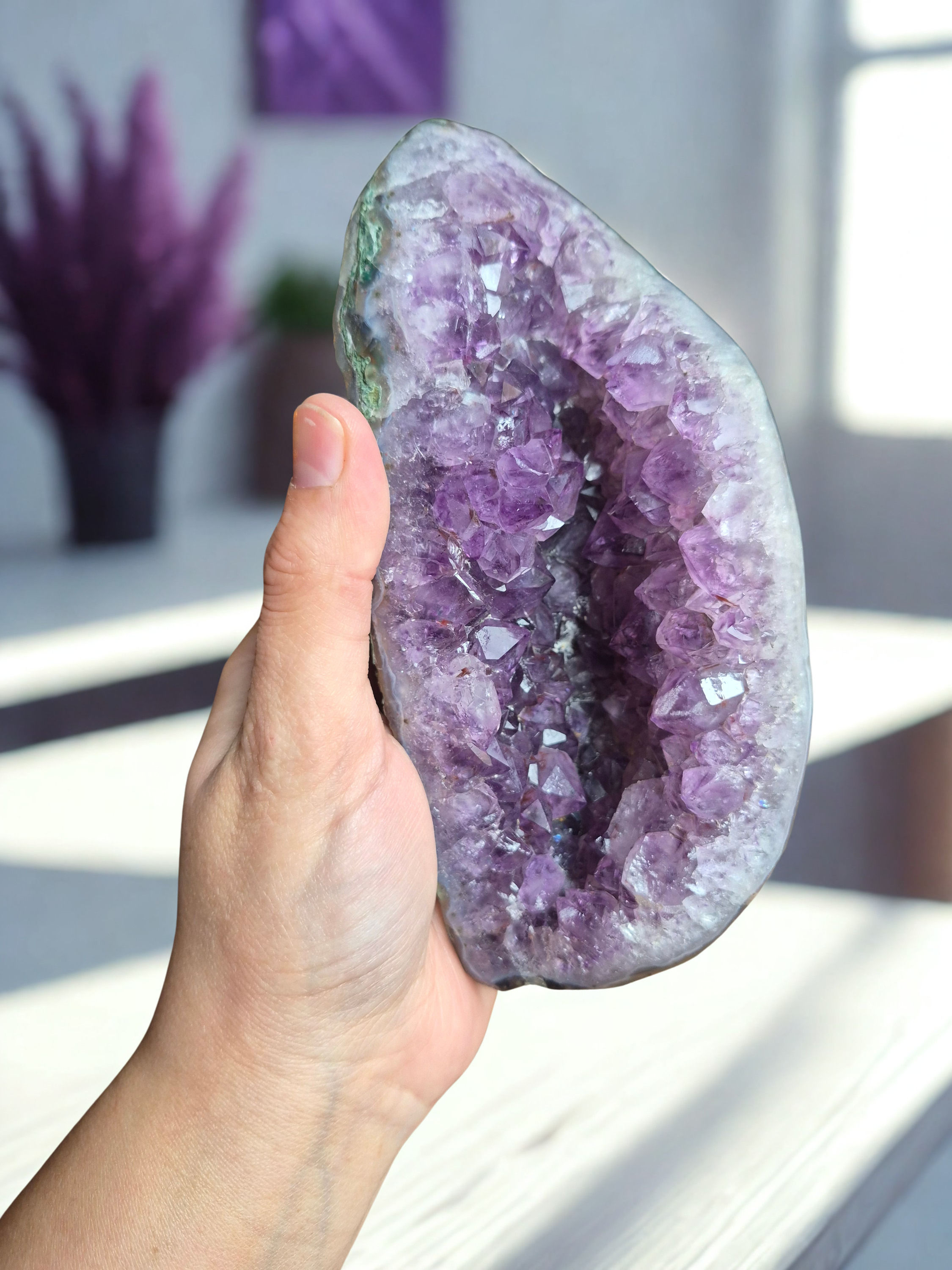 Amethyst Polished Geode