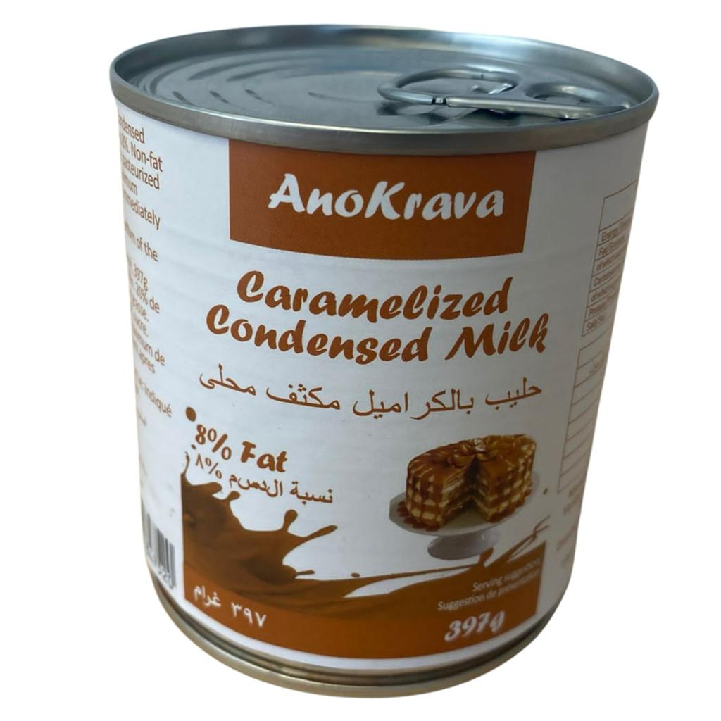 Caramelized Condensed Milk with 8% Fat