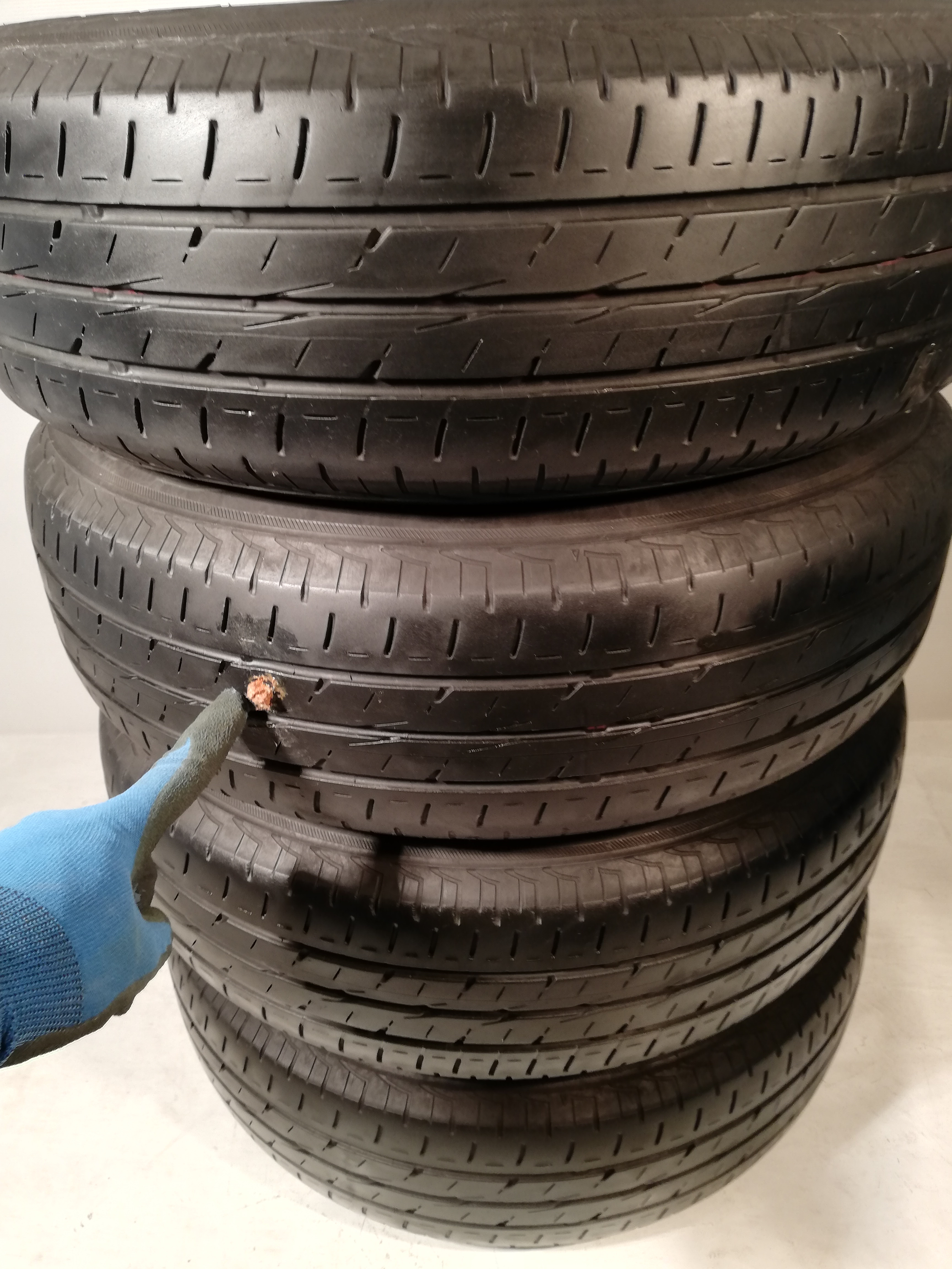 ポルテ等に♪ 175/70R14 ノーマルタイヤ x MIllous アルミホイール 4本セット (G-340)