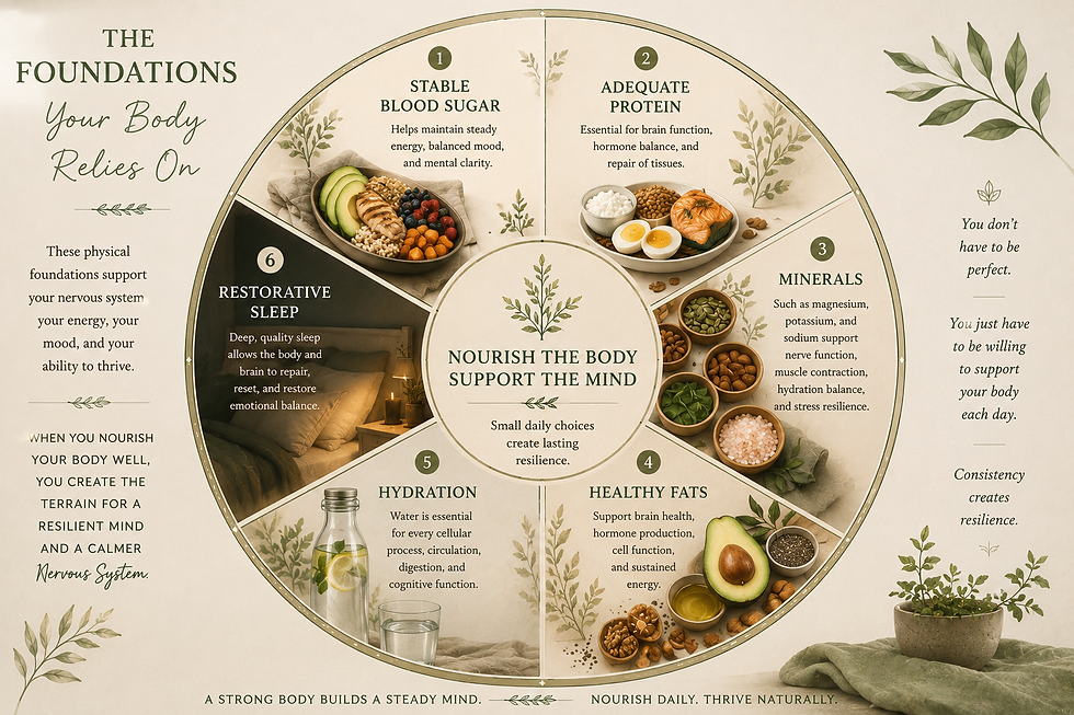Nourish the body for mental wellness