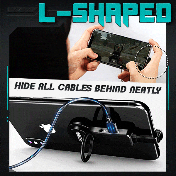 Thumbnail: Dual Port Phone Ring Holder Adapter for Lightning Jack Adapter