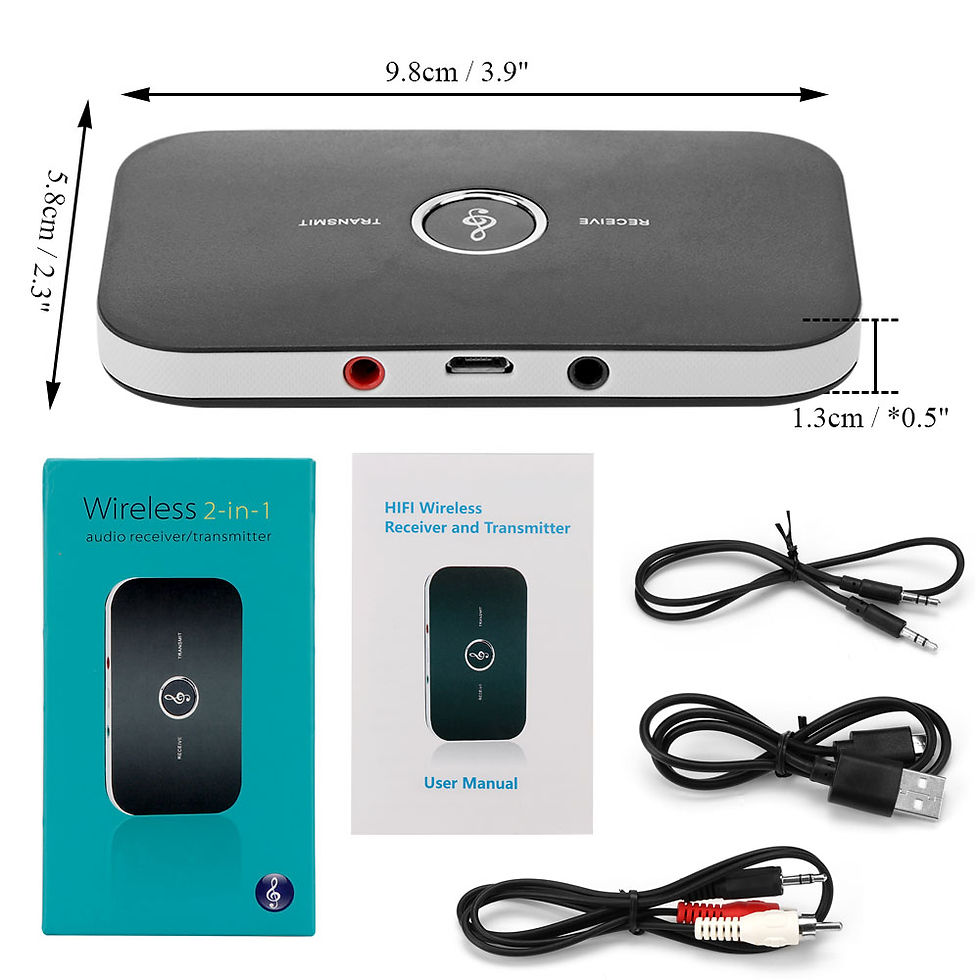Thumbnail: 2 in 1 Bluetooth 4.1 Audio Transmitter & Receiver