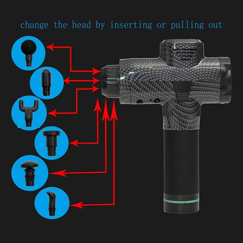 Thumbnail: 30 Speeds Premium 6 Heads  Handheld Massager