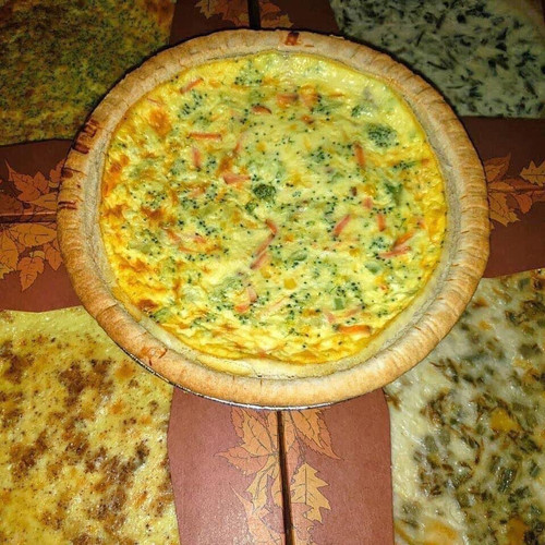 Duck Egg Quiche Chef Stef x Lasher Meadows Lasher Meadows Farm