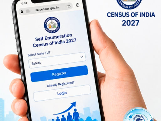 സെൻസസ് 2027: സ്വയം വിവരങ്ങൾ നൽകാൻ ജൂൺ 30 വരെ അവസരം