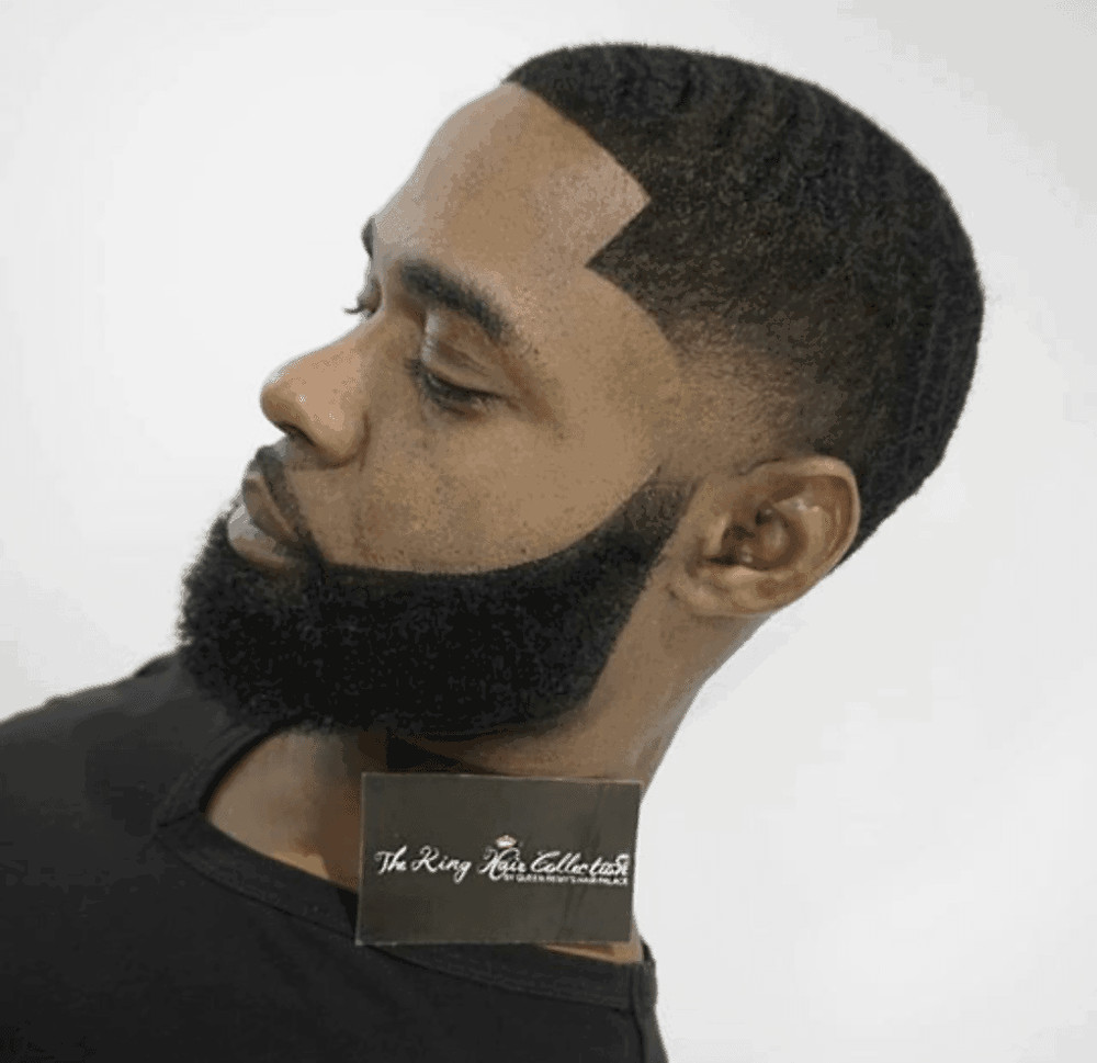 Lace front beard for men clearance