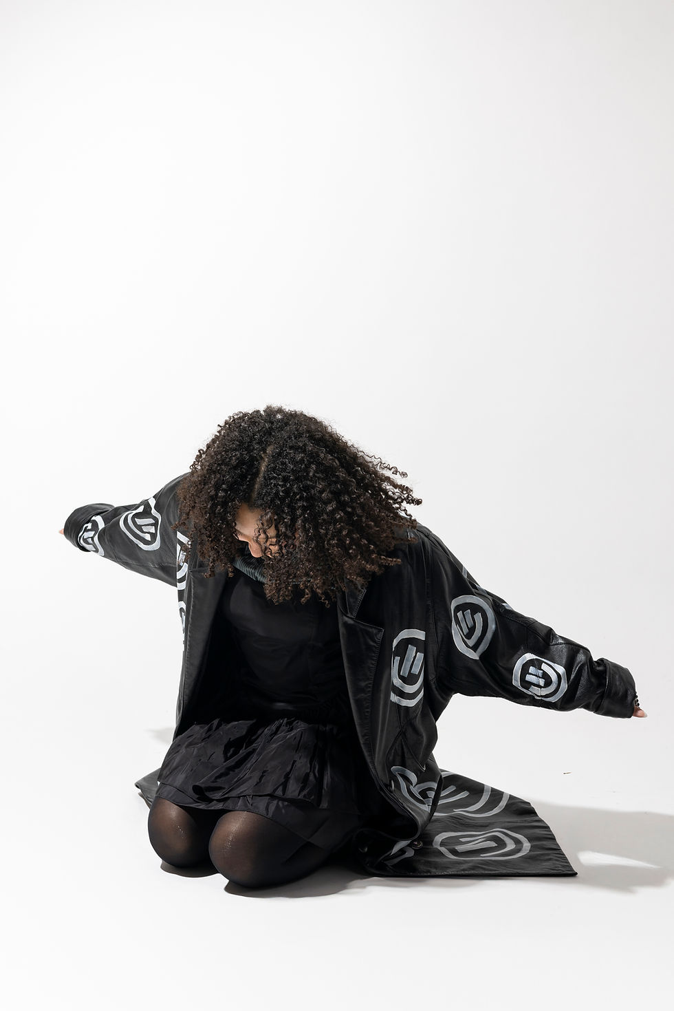 Thumbnail: Upcycled Leather Trench Coat 