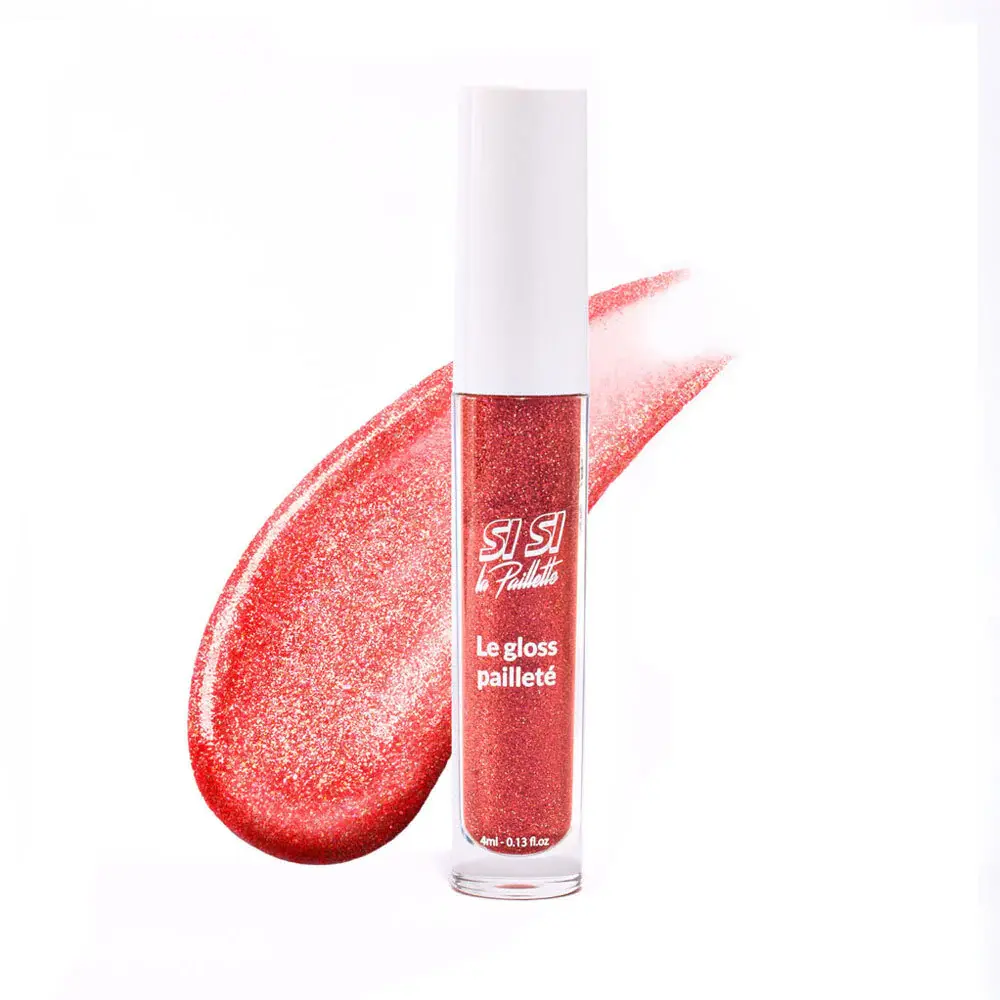 GLOSS RUBIS PAILLETÉ CHÉRI  - SISI LA PAILLETTE ✨