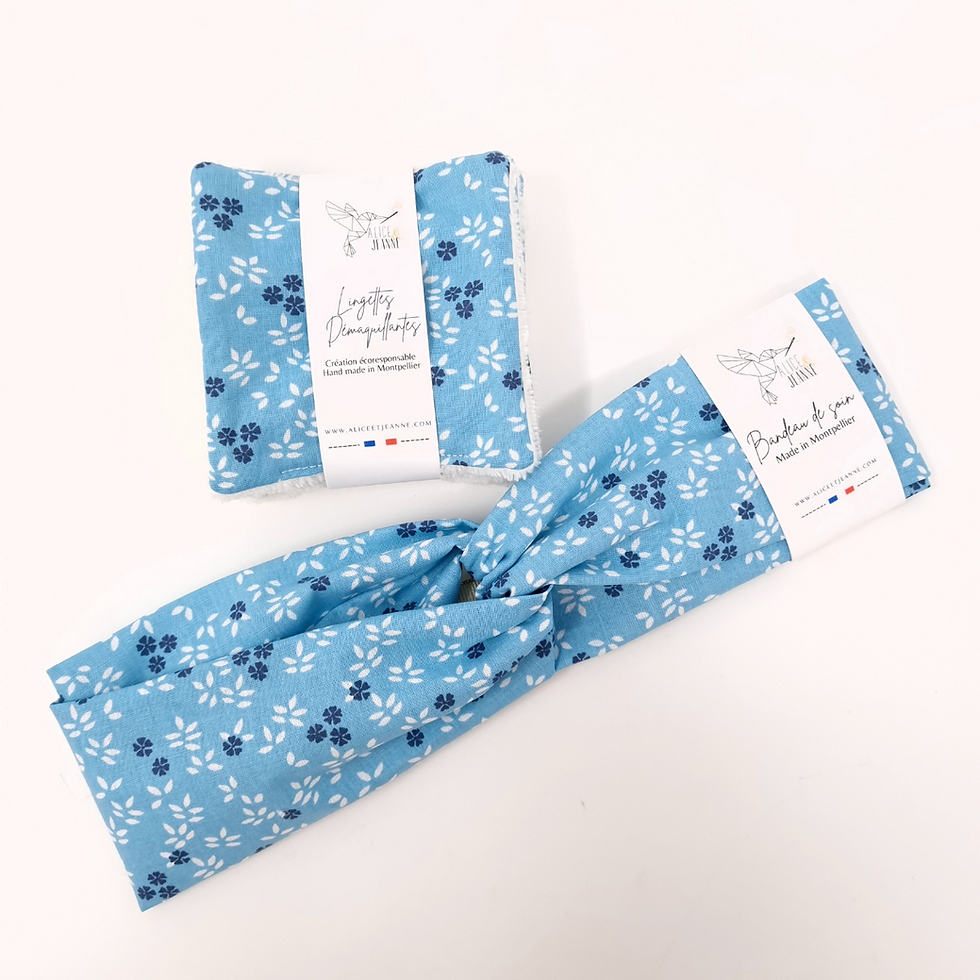 Miniature : Lingettes lavables Jeannette