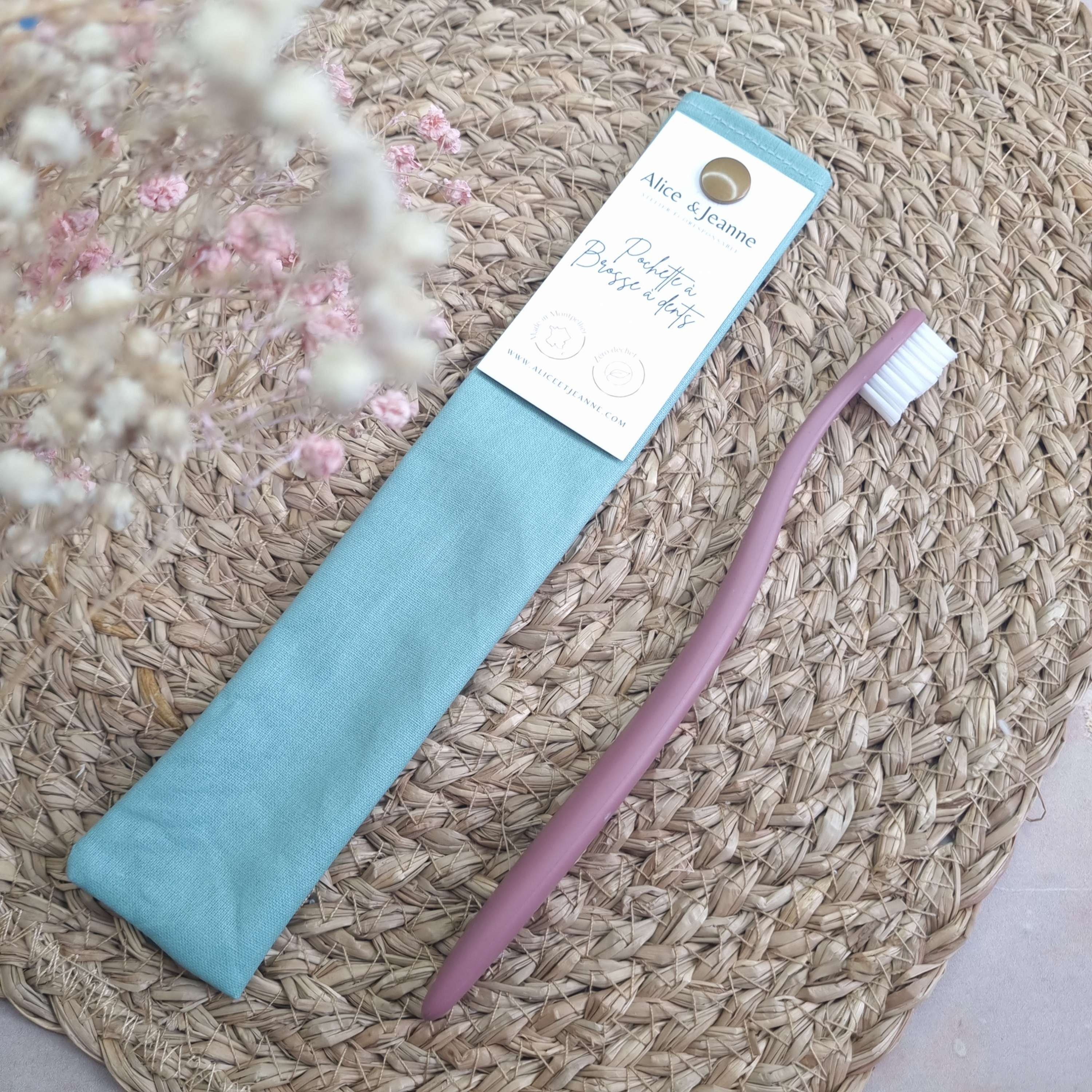 Pochette à brosse à dent Jade