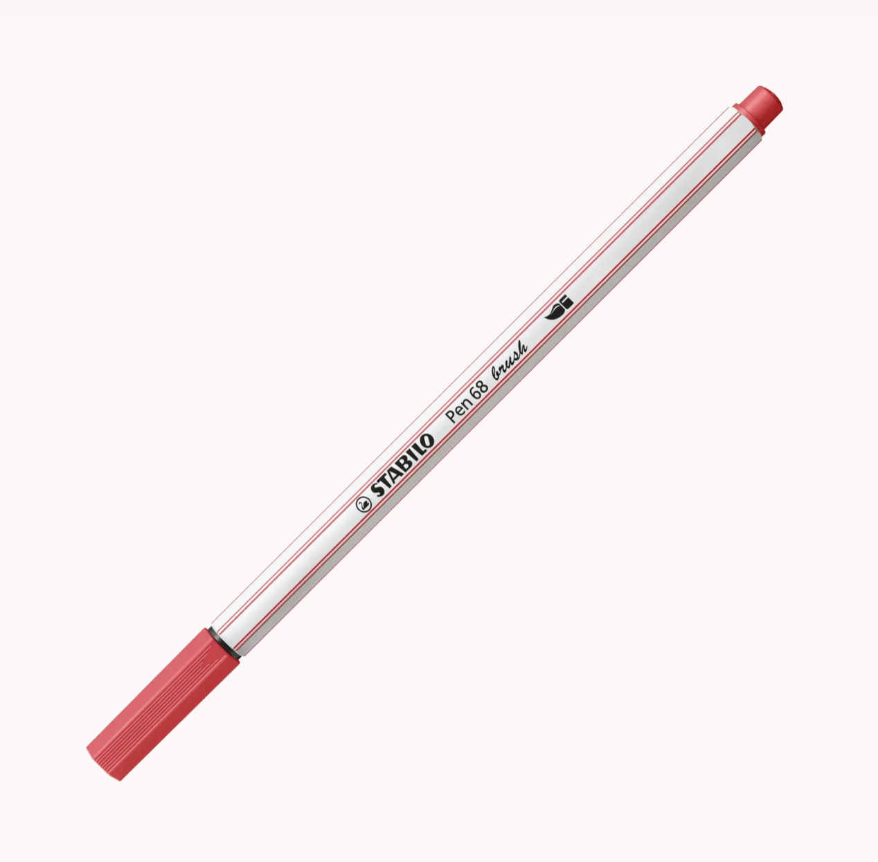 STABILO Pen 68 brush - rouge terracotta