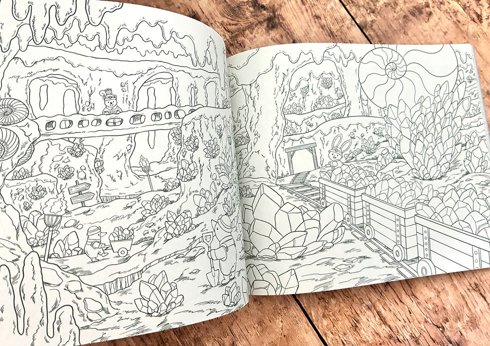 Miniature : Livre de coloriage "The Polar Bear's Adventure Cruise"