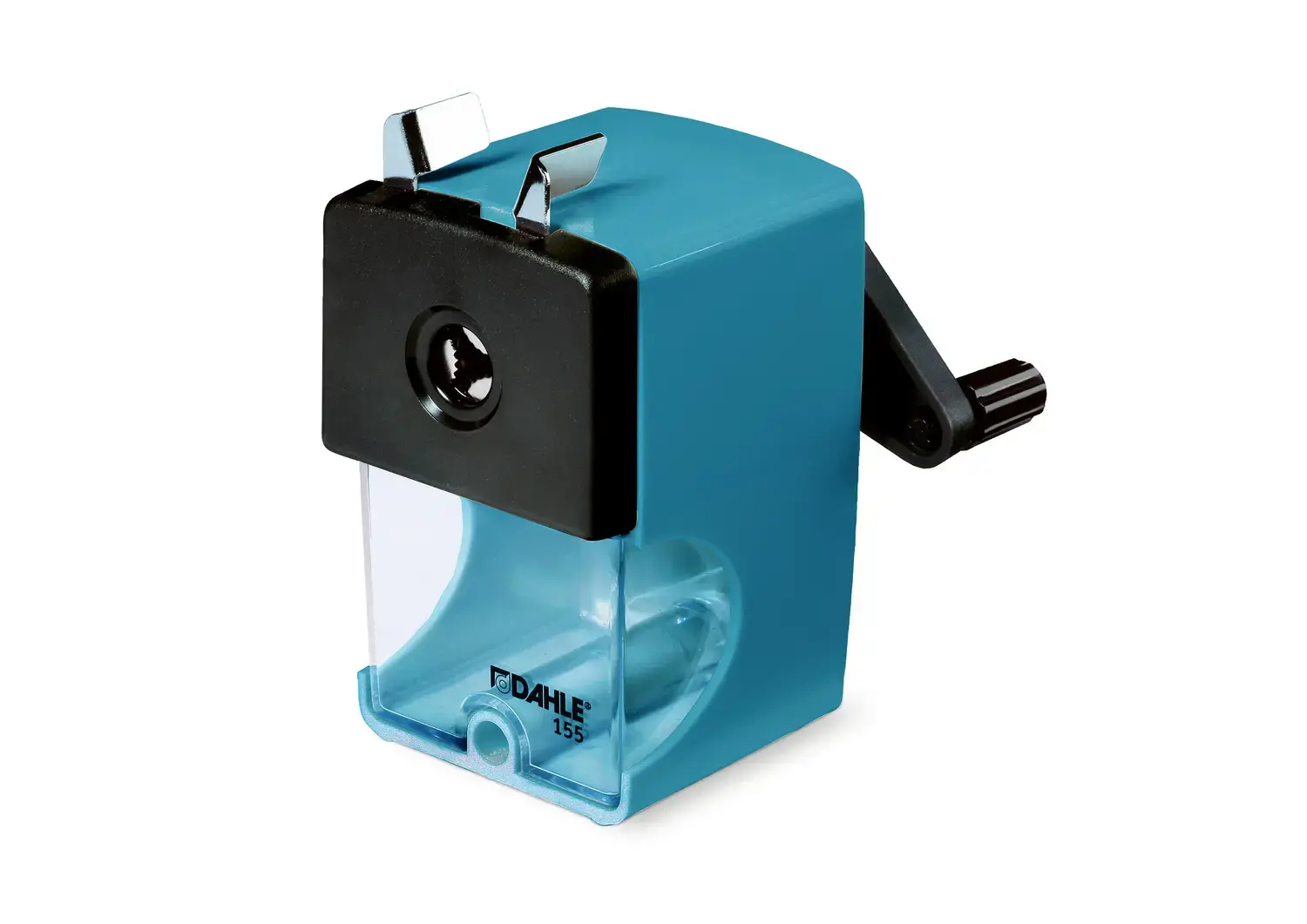 NOVUS DAHLE Taille-crayons 155 bleu petrole (diamètre jusqu'à 12mm)