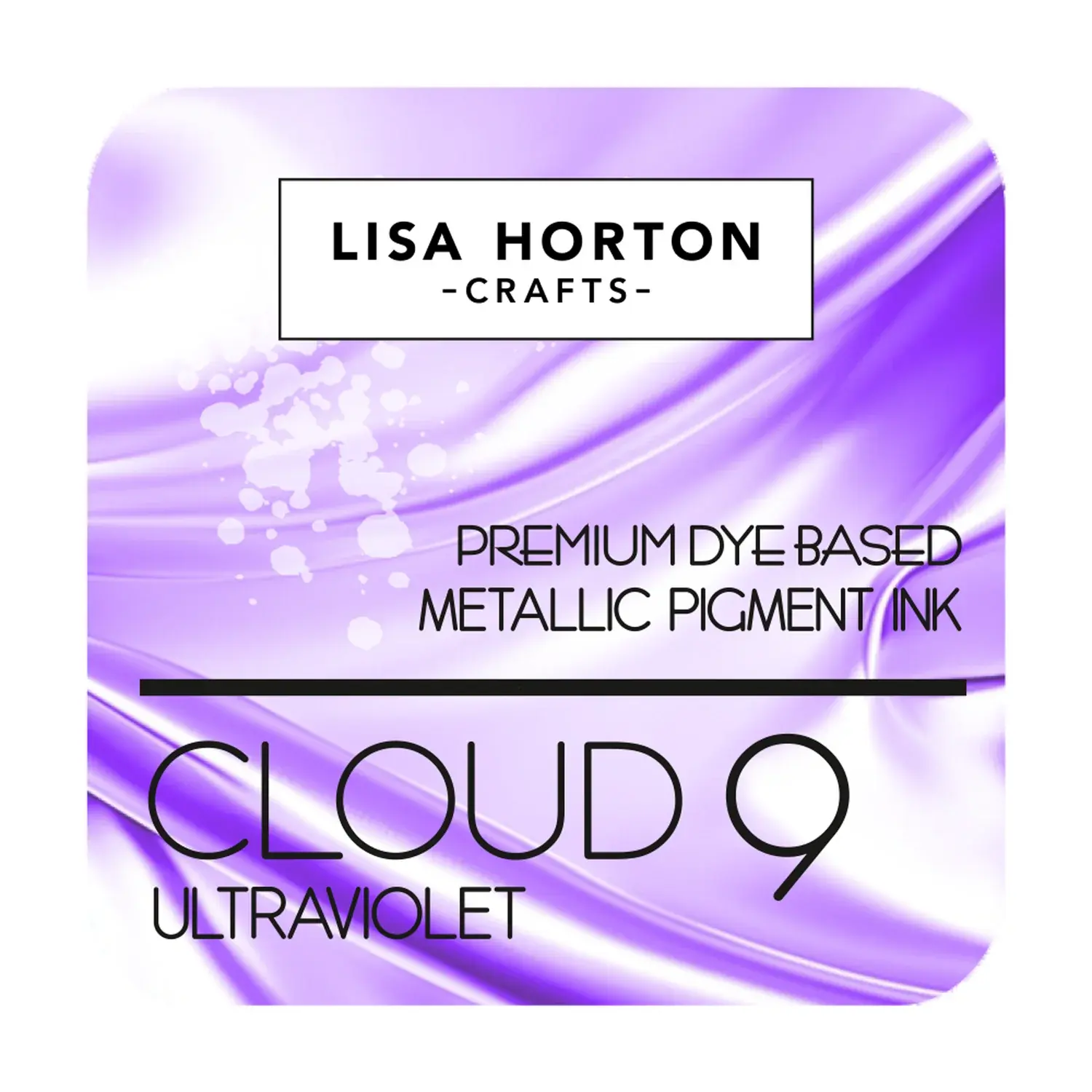 LISA HORTON Cloud 9 Tampon encreur métallique - Ultraviolet