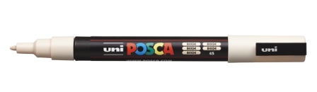 Miniature : UNI BALL Marqueur Posca PC3M pointe conique fine 0.9-1.3mm beige