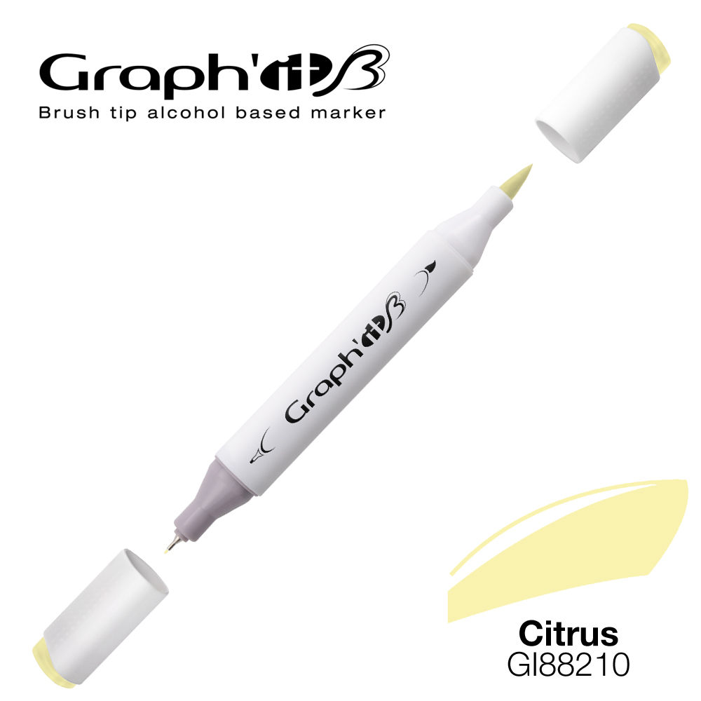 Graph'it Marqueur alcool brush 8210 - Citrus