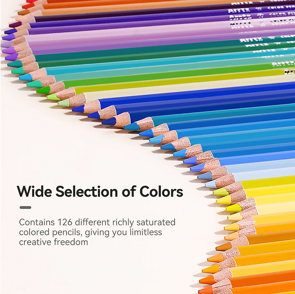 Miniature : ARRTX 126 Crayons de couleur