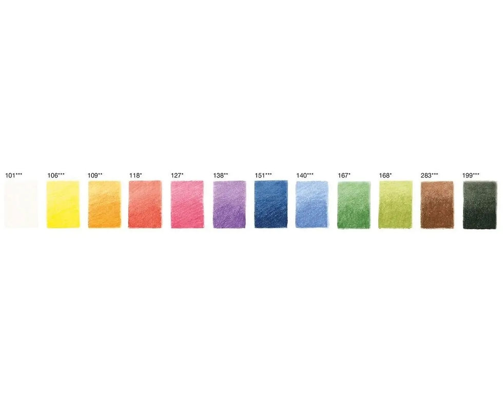 Miniature : FABER CASTELL Crayons Pitt Pastel boîte métal 12x