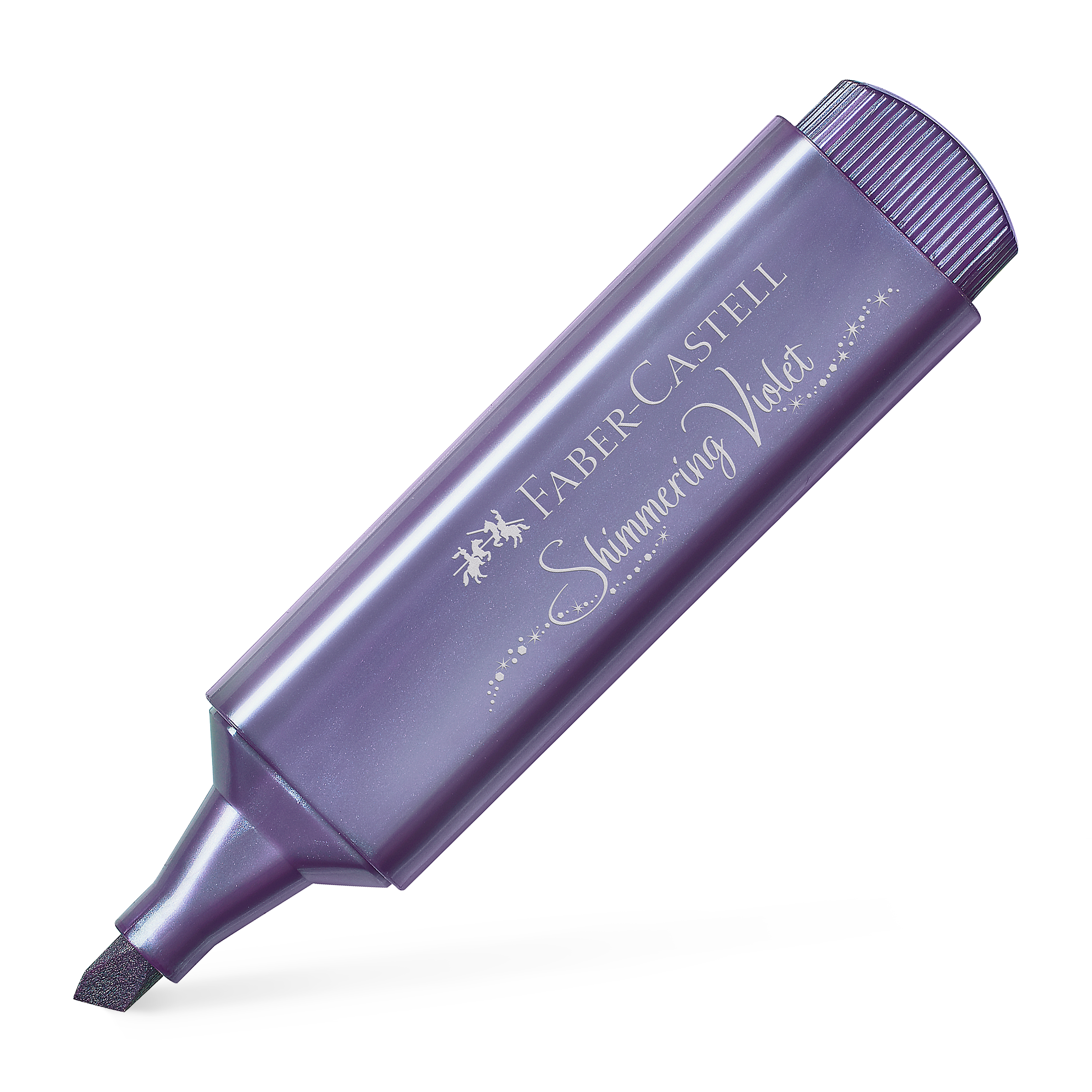 FABER CASTELL Surligneur métallique Shimmering violet