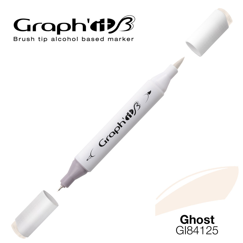 Graph'it Marqueur alcool brush 4125 - Ghost