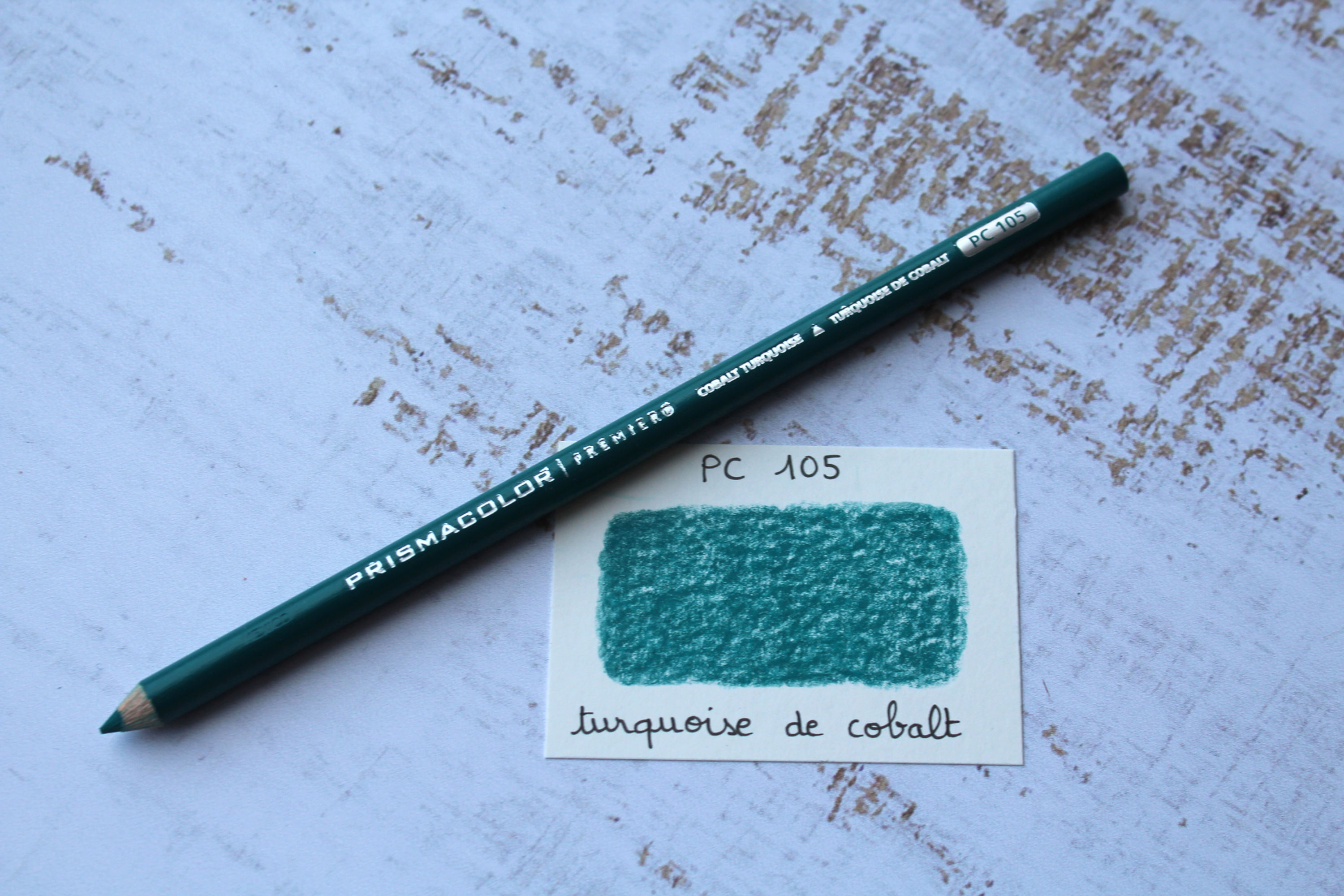 PRISMACOLOR PREMIER - Crayon de couleur PC 105 Turquoise de cobalt