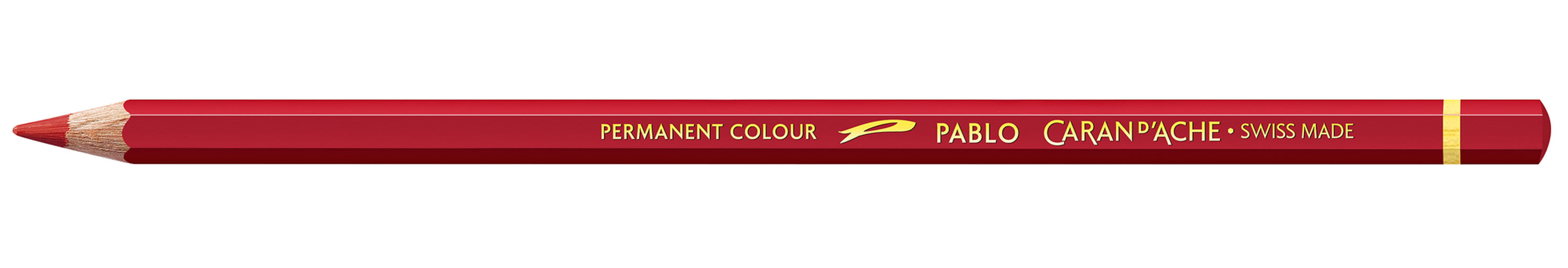CARAN D'ACHE Crayons de couleur Pablo à l'unité - 080 Carmin