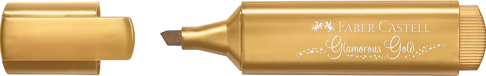 Miniature : FABER CASTELL Surligneur métallique Glamorous gold