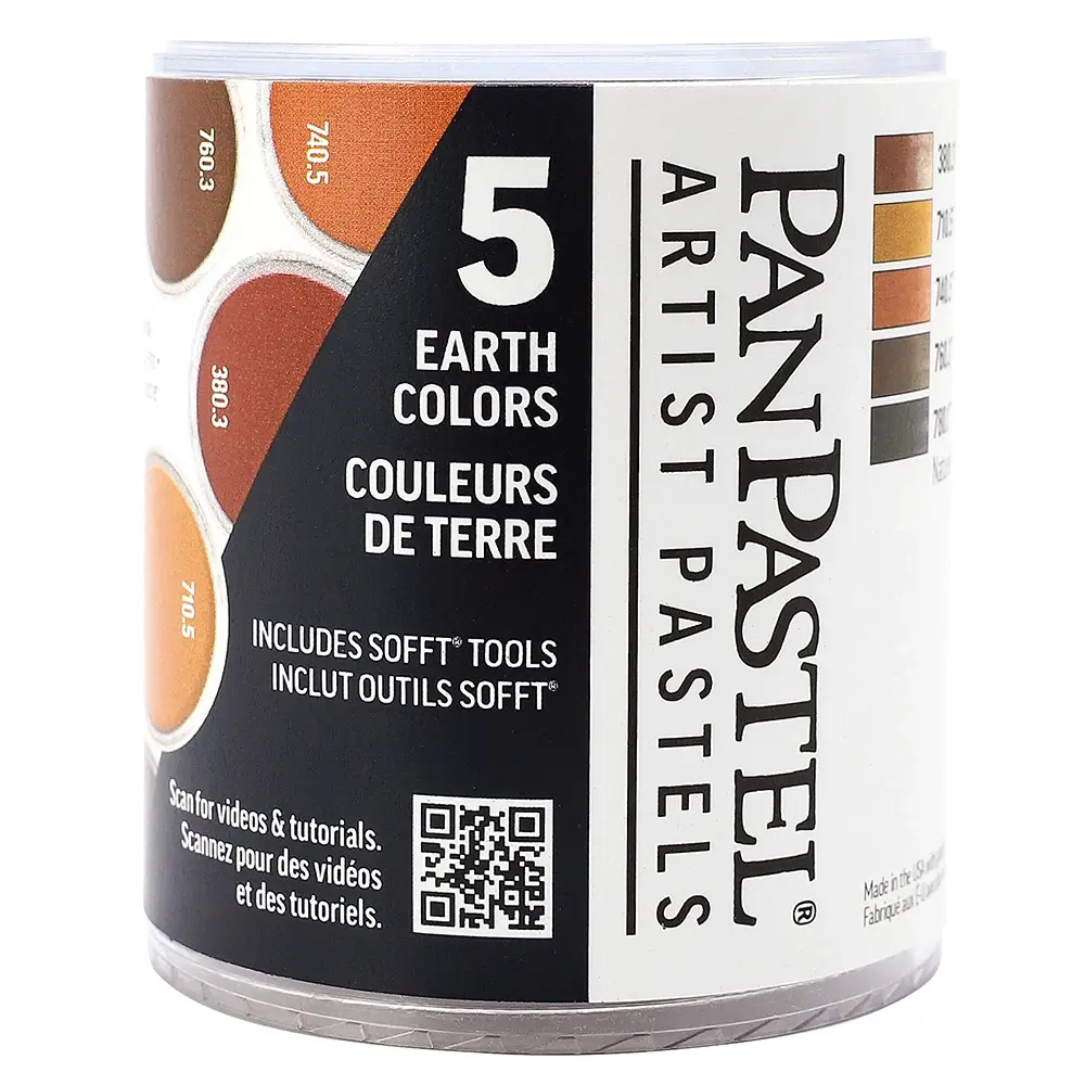 PANPASTEL Set 5 couleurs de terre