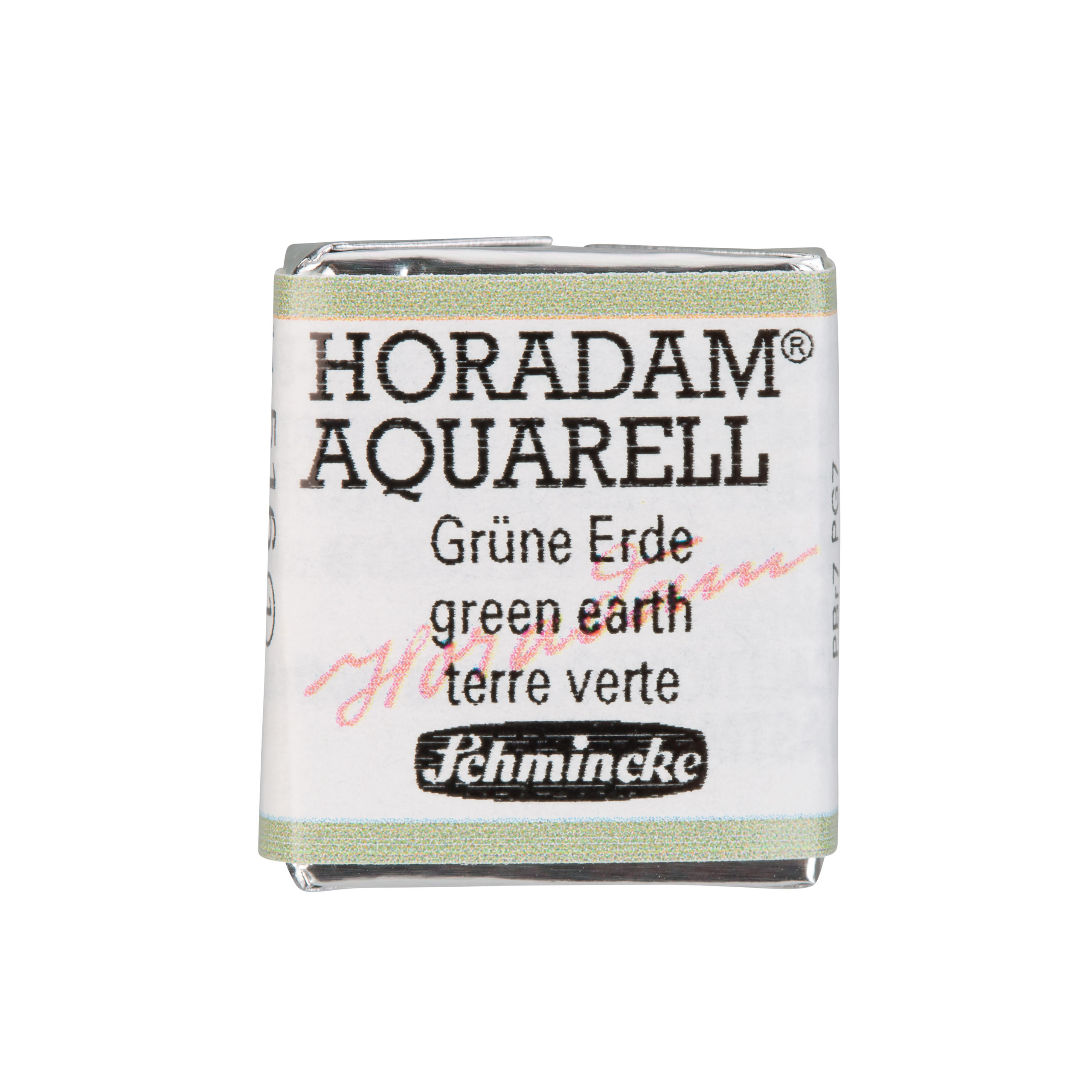 SCHMINCKE Aquarelle Horadam 1/2 godet 516 terre verte