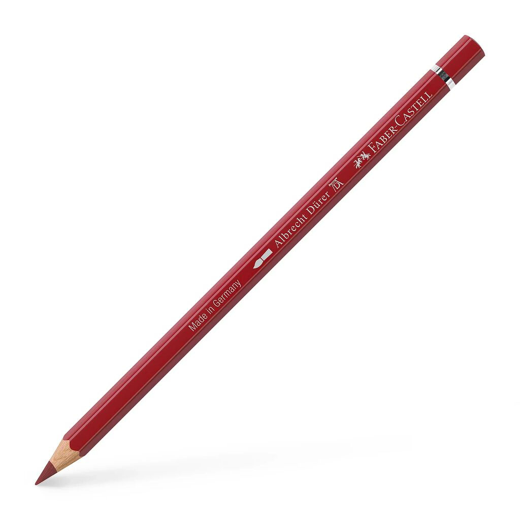 FABER CASTELL Crayon aquarellable Albrecht Dürer 217 Rouge de cadmium moyen