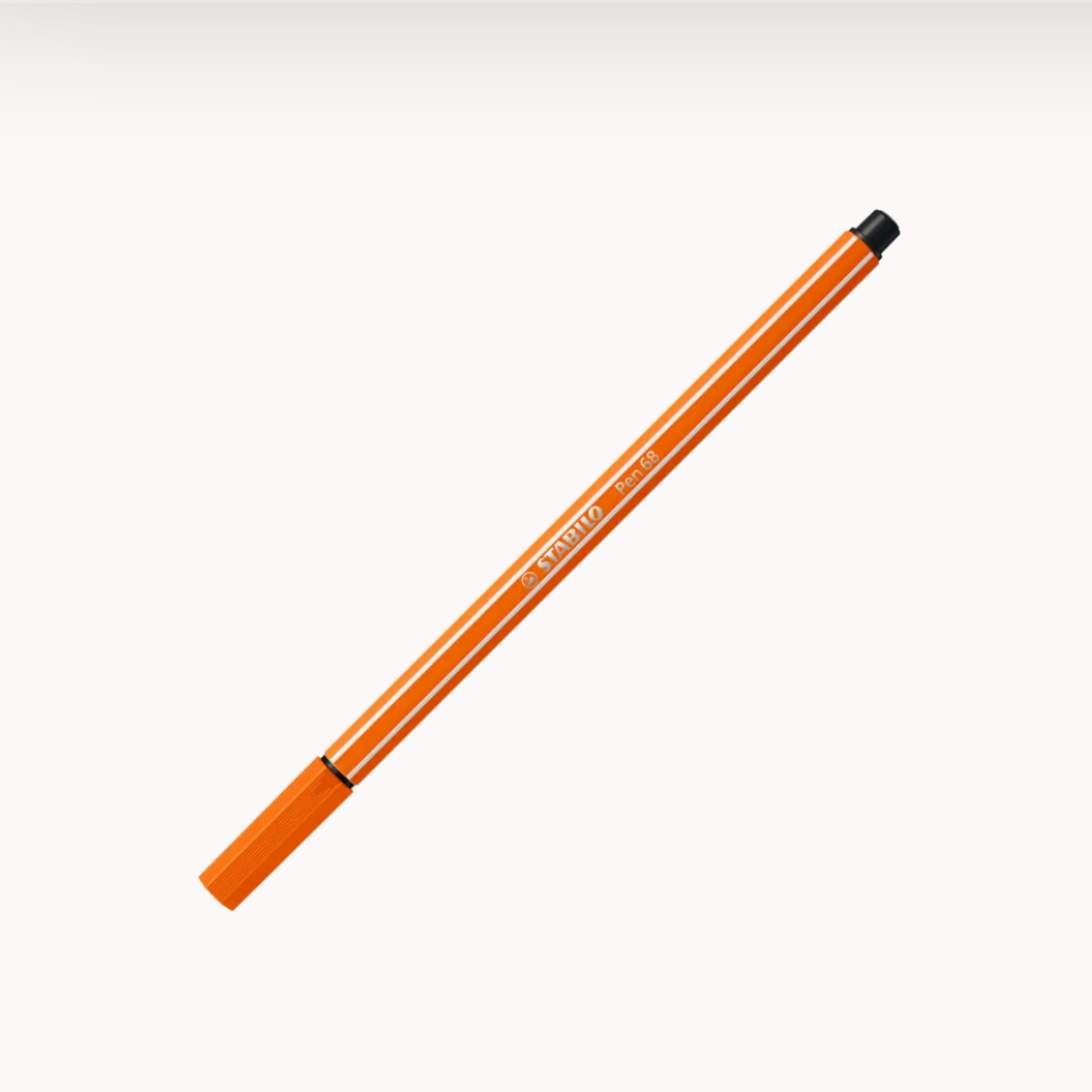 STABILO Pen 68 - orange foncé
