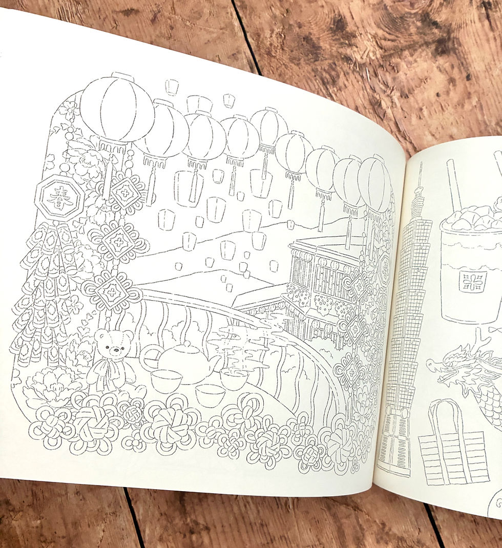 Miniature : Livre de coloriage "My Travel Memories"