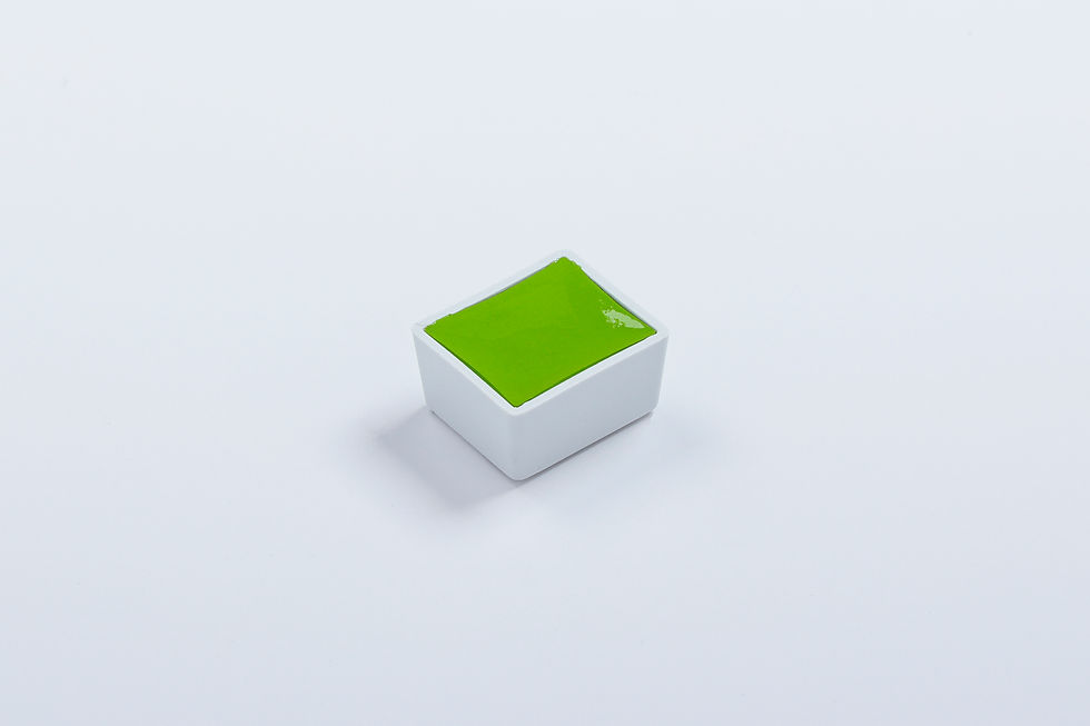 Miniature : BLOCKX Aquarelle extra-fine demi-godet - Vert or