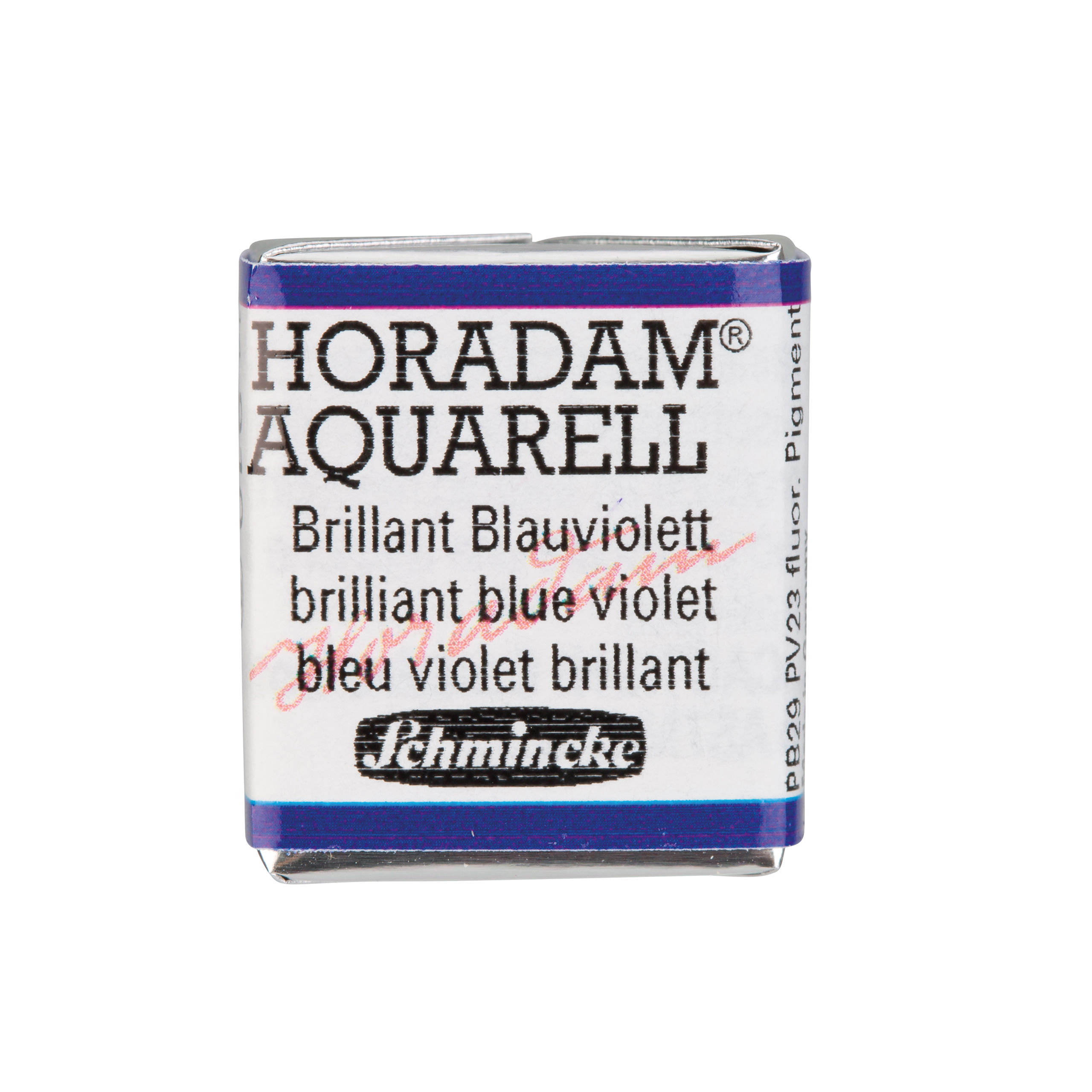 SCHMINCKE Aquarelle Horadam 1/2 godet 910 bleu violet brillant