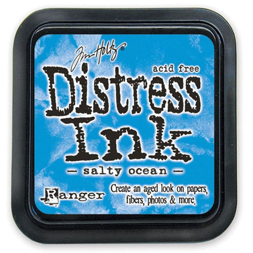 RANGER Tampon encreur Tim Holtz Distress Ink Pad Salty Ocean