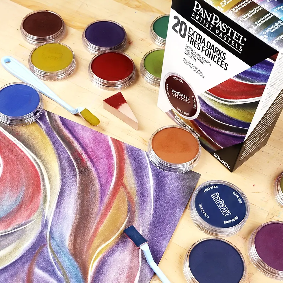 Miniature : PANPASTEL Set de 20 couleurs extra-foncées