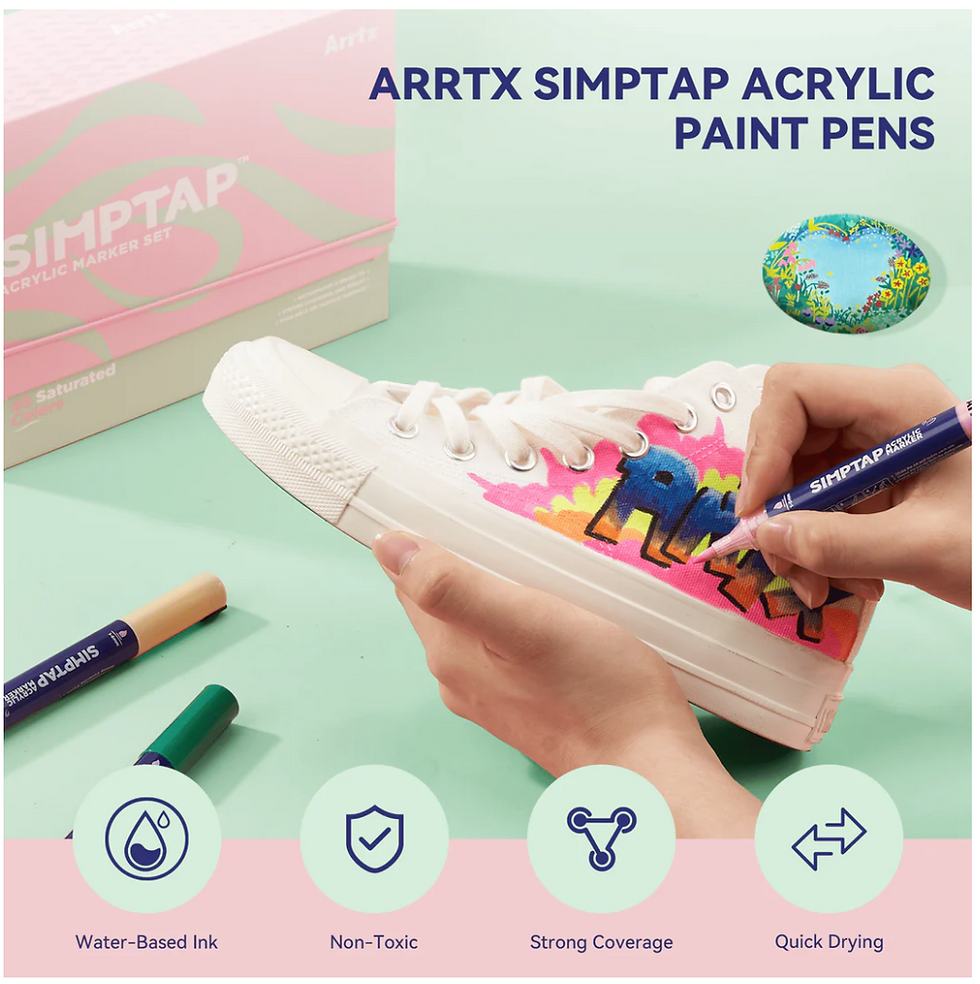 Miniature : ARRTX Simptap 48 Marqueurs acryliques